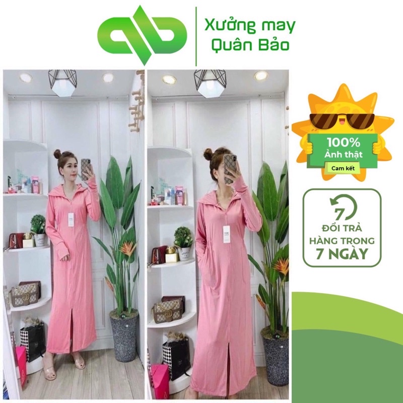 Áo Chống Nắng Dáng Dài Chất Kim Cương BL Fashion