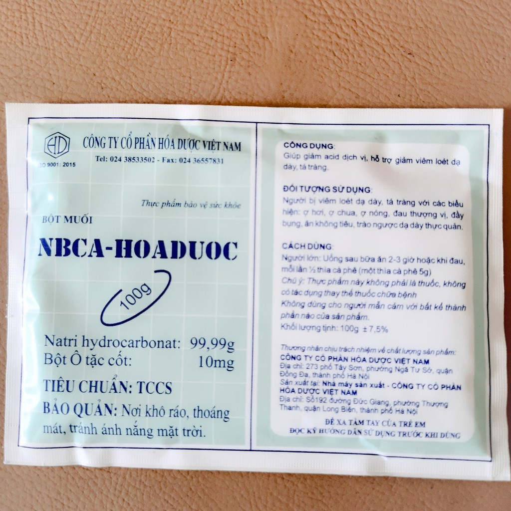 Muối Nabica Gói 100Gr