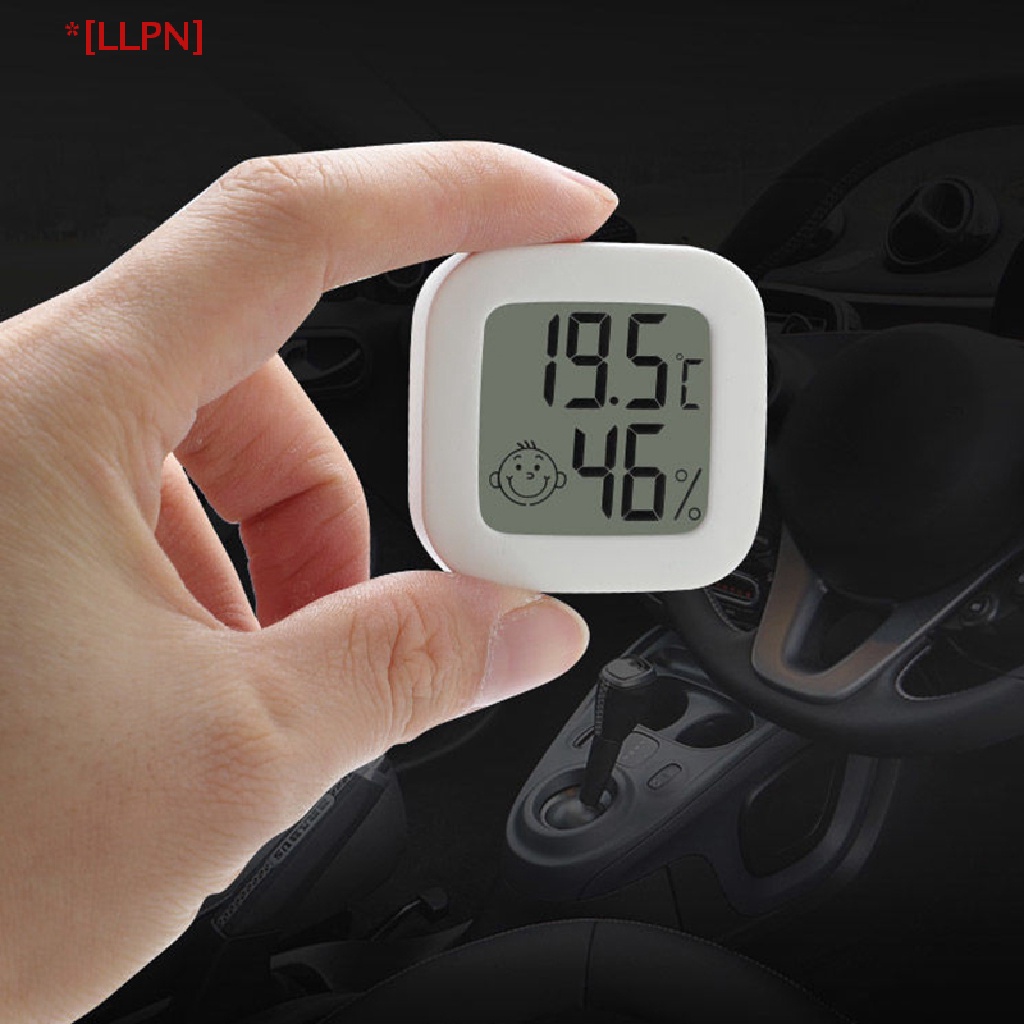 Nhiệt Kế Điện Tử Màn Hình LCD Kỹ Thuật Số Đo Nhiệt Độ Và Độ Ẩm Tiện Dụng Cho Gia Đình