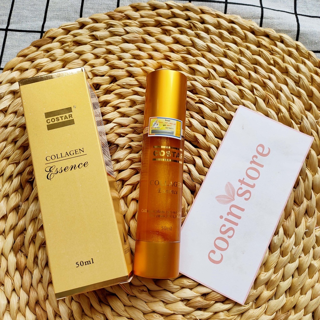 Serum tinh chất Costar Collagen Essence Collagen Tinh Chất Vàng  50ml của Úc - Hỗ trợ dưỡng da chống lão hoá