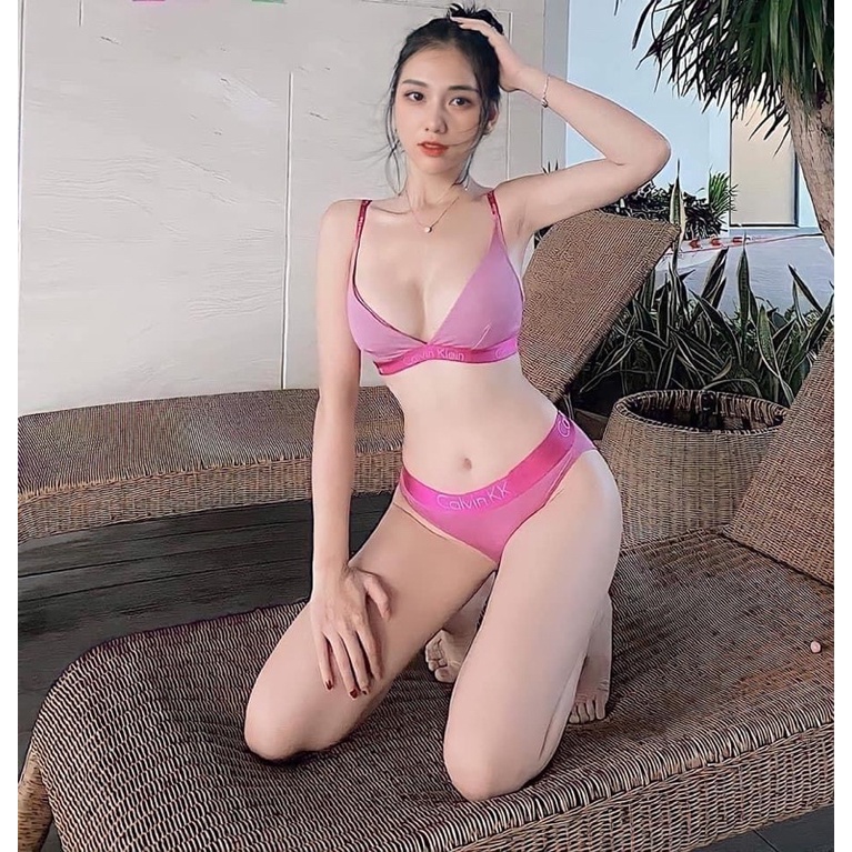 [LOẠI 1 CAO CẤP] Bộ đồ lót CK. cotton 2 dây (có mút và không mút) | BigBuy360 - bigbuy360.vn