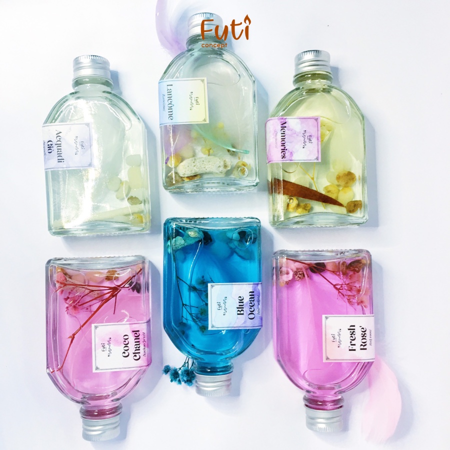 Lọ Tinh dầu Khuếch tán thơm phòng 100ml tặng kèm que khuếch tán