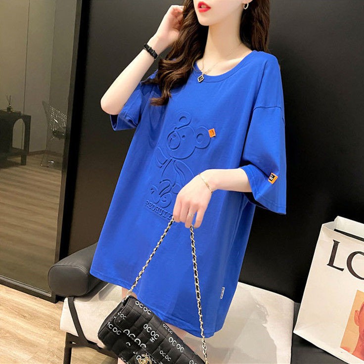 Áo Thun Tay Ngắn Dáng Rộng In Hình 3d Thời Trang Mùa Hè Phong Cách Hàn Quốc 2021 | BigBuy360 - bigbuy360.vn