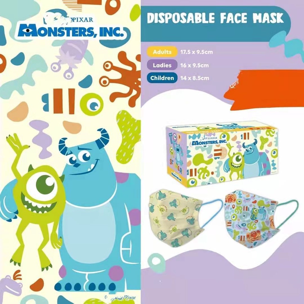 Set 5/10/20/30 Mặt Nạ Hoạt Hình Disney Toy Story Thiết Kế Cho Người Lớn 5/10/20/30