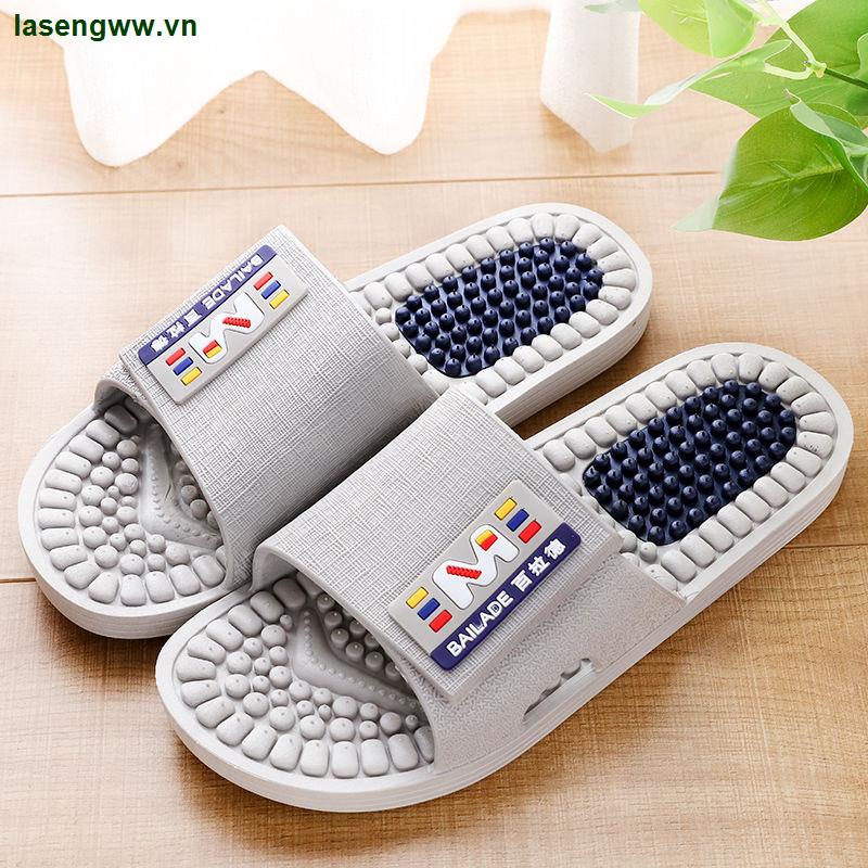Dép Đi Trong Nhà Chống Trượt Massage Chân Cho Nam