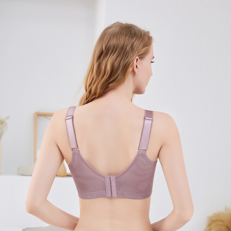 Áo ngực siêu mỏng không gọng có thể điều chỉnh có size ngoại cỡ thời trang cho nữ