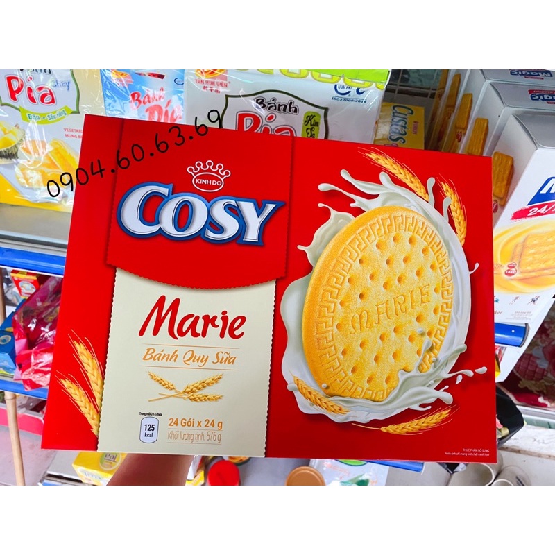 Bánh Quy Cosy Kinh Đô 576g (24 bánh x 24g)