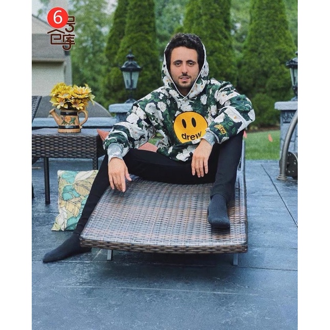 Áo hoodie Drew hoạ tiết hoa, Áo khoác Hoodie Drew Justin Bieber siêu hot | BigBuy360 - bigbuy360.vn