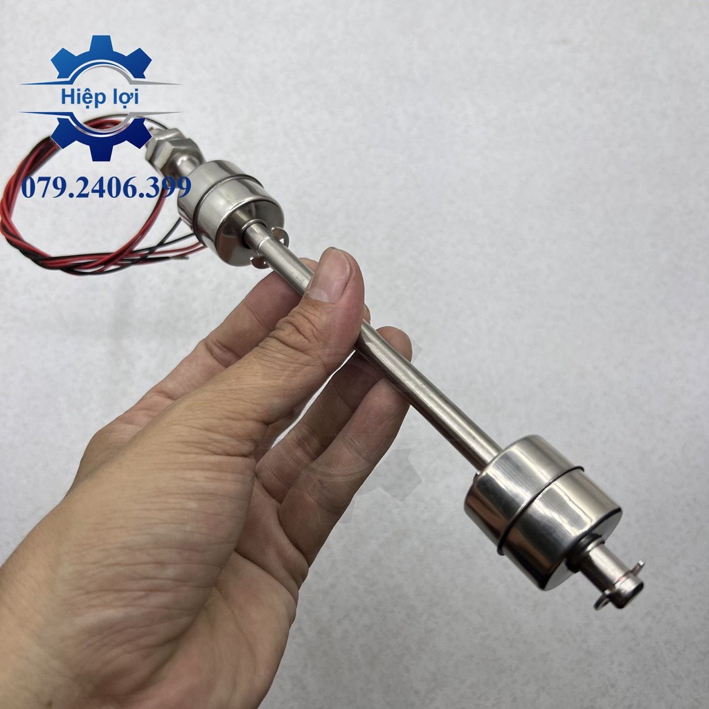Phao điện inox – Phao đôi – Phao đơn - cảm biến mực nước inox - công tắc phao