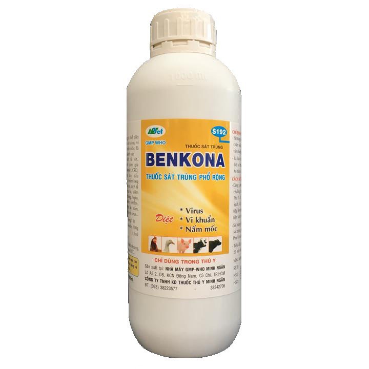 Benkona đặc trị nấm giá thể trên cây trồng - chai 1 lít