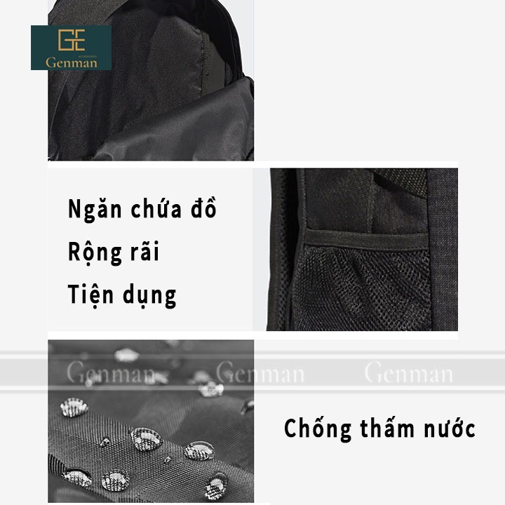 [HOT] Balo Adidas Đi Học Nam Nữ, Thiết Kế 3 Sọc Tinh Tế, Phong Cách Hàn Quốc