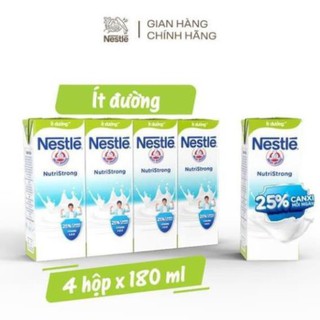 Thùng 48 Hộp Sữa Nước Nestle ít đường 180ml/ hộp