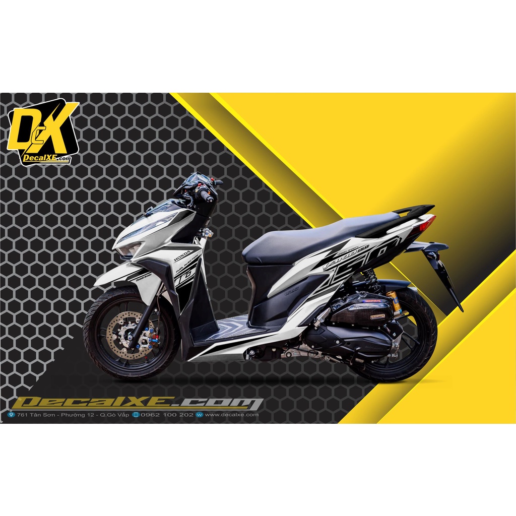 Tem dán xe VARIO | Chất Liệu Decal Cao Cấp Chống Nước, Bền Màu, Cắt Khuôn SẵnI Dễ Dán | VAROTK006