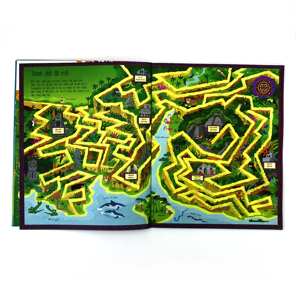 Sách Mê cung phát triển tư duy - Du hành vũ trụ + Khám phá thế giới (mới phát hành - bộ 2 | BigBuy360 - bigbuy360.vn