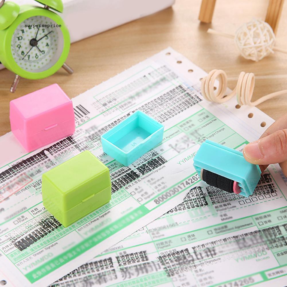 Con dấu lăn chống đánh dấu mã bảo vệ thông tin thông tin cá nhân tiện dụng
