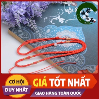 ) Dây dù đeo cổ kết hợp mặt dây chuyền, phật bản mệnh