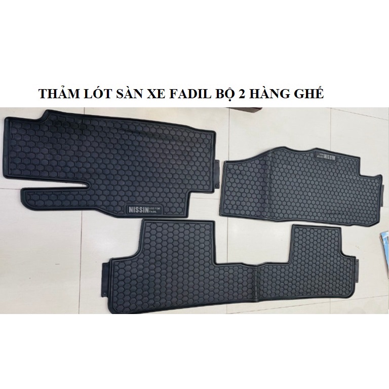 Lót sàn cao su fadil, thảm cao su fadil, thảm để chân xe Fadil, lót sàn theo xe Fadil, thảm cao su f