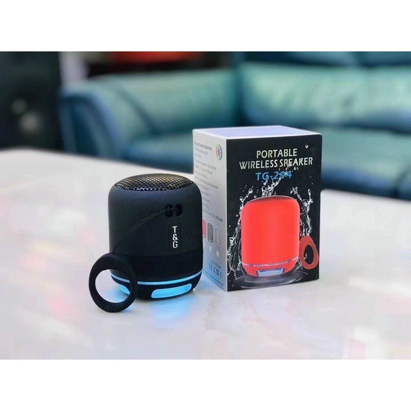 Loa Bluetooth Mini⚡TG 294 ⚡Hỗ Trợ TF -Loa Di Động Mini có MIC , Loa Nghe Nhạc Mini Đèn LED RGB ,USB - Bảo Hành 12 Tháng