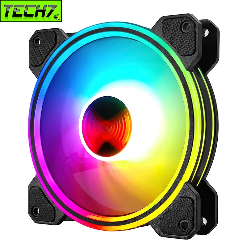 Quạt Led RGB GX 12cm cho máy tính