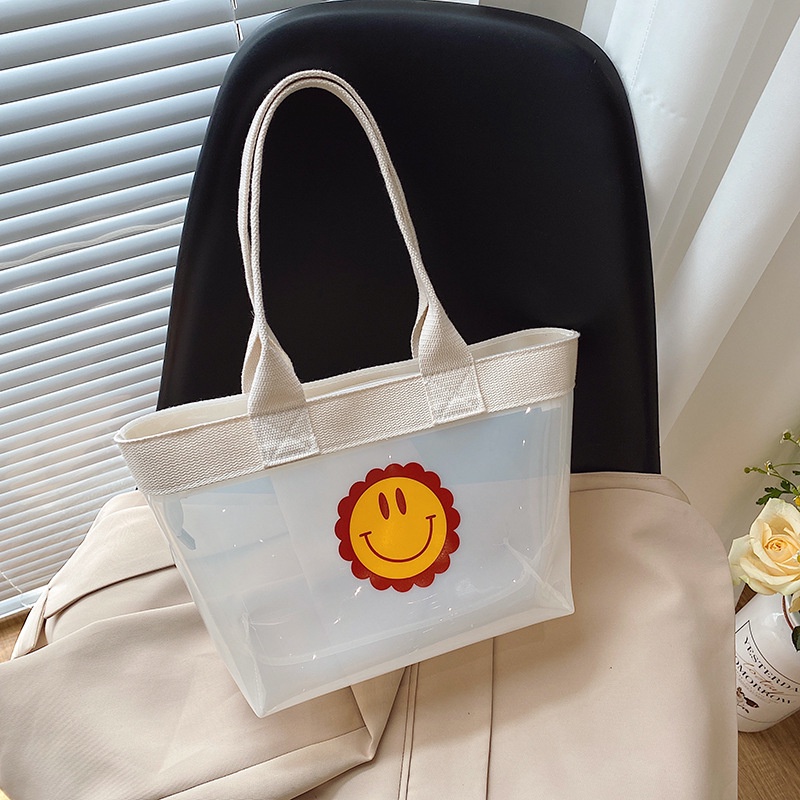 Túi Xách Đeo Vai Hình Mặt Cười Dễ Thương Xinh Xắn