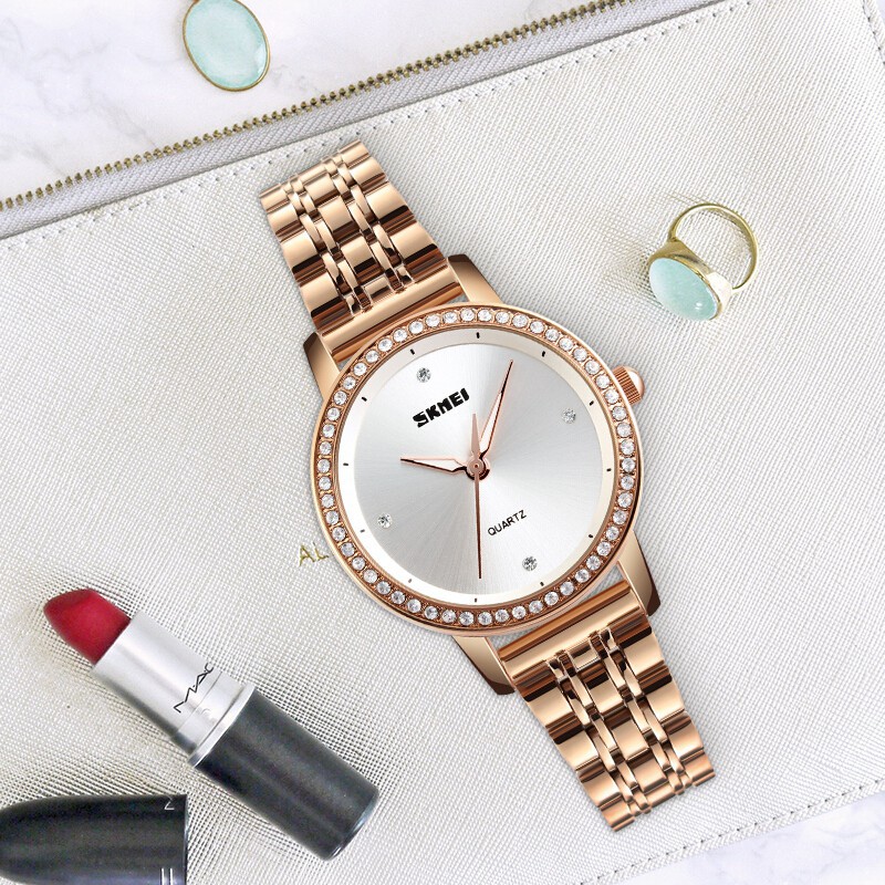 Đồng Hồ SKMEI 1311 Đính Đá Kim Cương Không Gỉ Thời Trang Sang Trọng | BigBuy360 - bigbuy360.vn