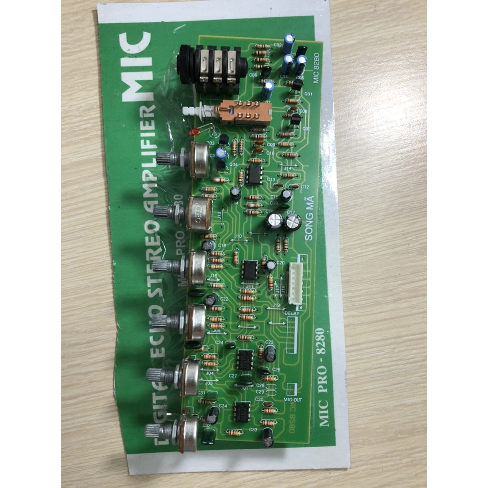 BO MẠCH KHUẾCH ĐẠI MICRO MIC PRO-8280