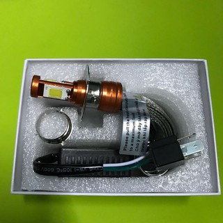 PHA LED 3 TIM CHÂN M5/H4 SIÊU SÁNG