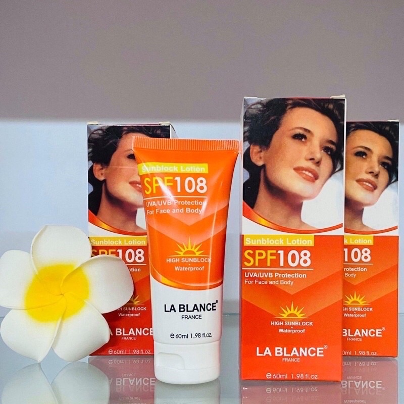 Kem              Kem chống nắng La Blance sunblock lotion SPF 108