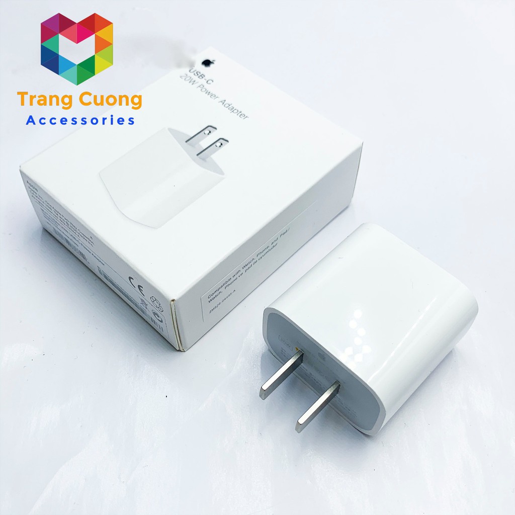 [FREESHIP] Củ sạc IP 20W Zin hỗ trợ Power Delivery - BẢO HÀNH 12 THÁNG