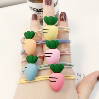 DÂY THUN CỘT TÓC BUỘC CỦ CẢI CỰC ĐẸP DỄ THƯƠNG