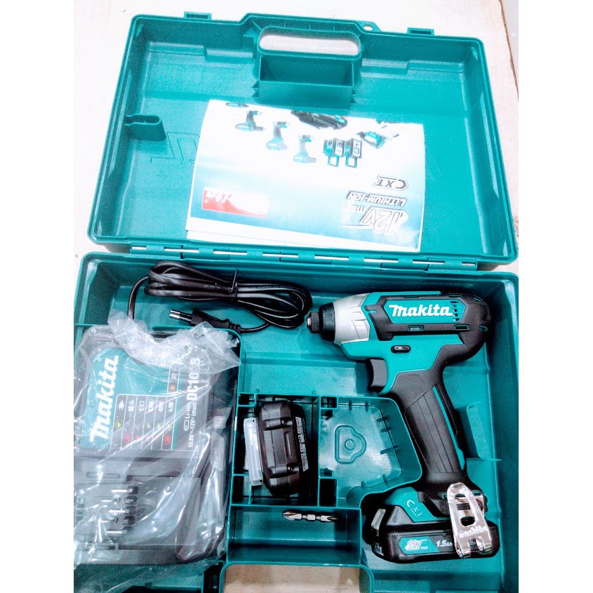 Máy vặn vít dùng pin 12V Makita TD110DSYE