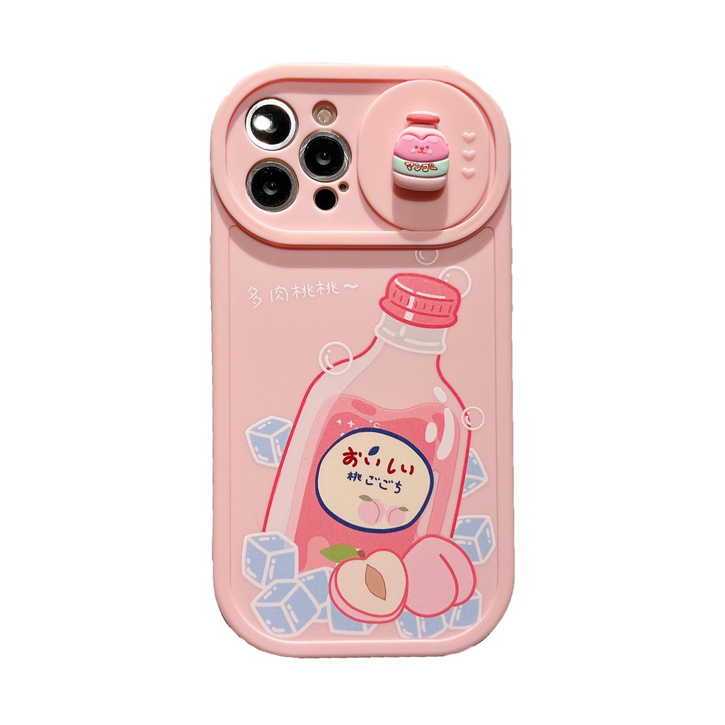 Ốp Điện Thoại Mềm Chống Rơi Họa Tiết Quả Bơ Hoạt Hình Cho Iphone 7Plus / 8Plus Xs Max Xr 11 12 13 Pro Max