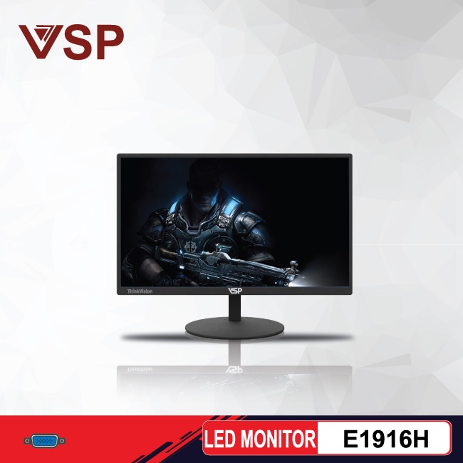 Màn hình máy tính VSP 19 inch LED Monitor E1916H Phân phối Chính hãng