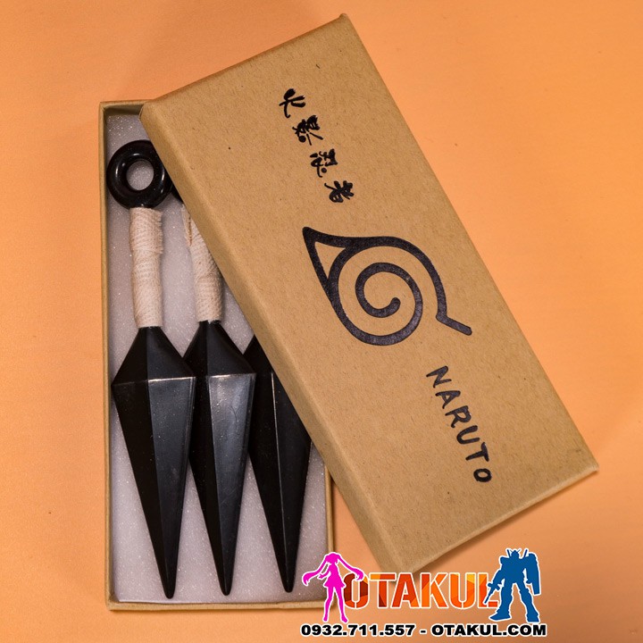 (Giao Nhanh 1-2h) Bộ Kunai Cosplay Naruto Ba Cái Nhỏ An Toàn Sử Dụng