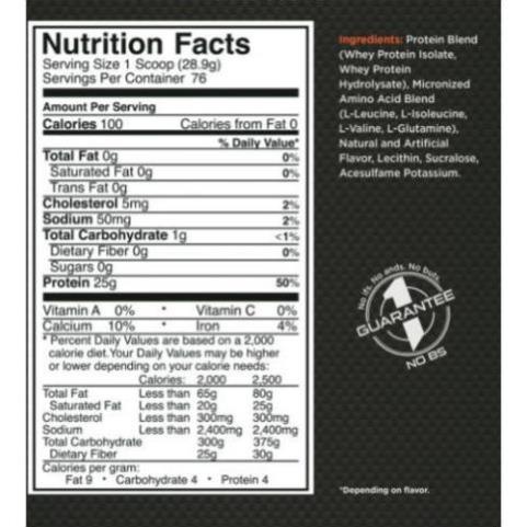 RULE 1 10LBS Sữa Hỗ Trợ Tăng Cơ Whey Rule 1 Protein 10lbs (4,5kg)-  Rule 1 Protein Hà Nội Supplement