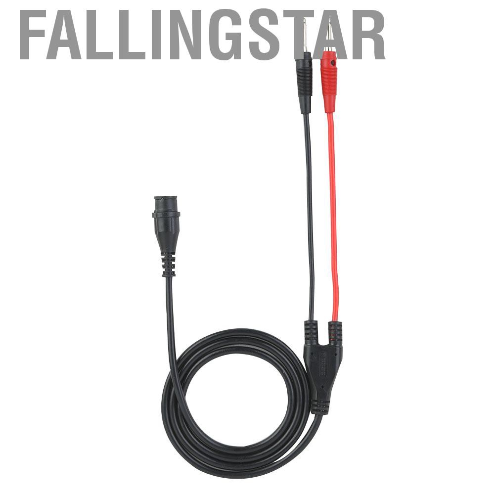 Fallingstar P1203 BNC Male Plug to Banana Coaxial Cable Oscilloscope Test Lead 120cm
