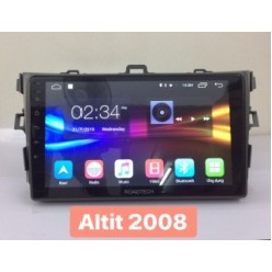 Mặt dưỡng lắp màn hình Android - Toyota Altis 2007-2013 (9 inch) - JACK ZIN