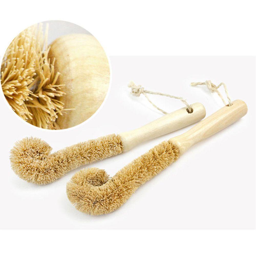Cọ Vệ Sinh Cốc Bằng Gỗ Sồi Kích Thước Nhỏ Gọn Tiện Lợi