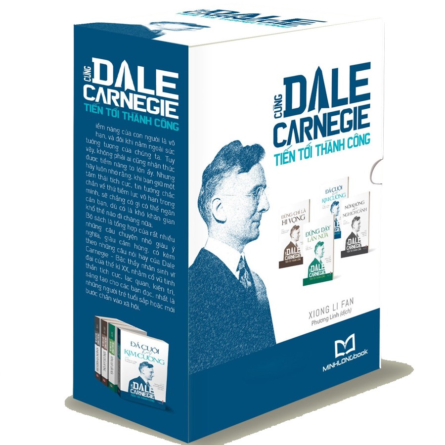 Sách: Combo Cùng Dale Carnegie Tiến Tới Thành Công (Hộp 4 Cuốn)