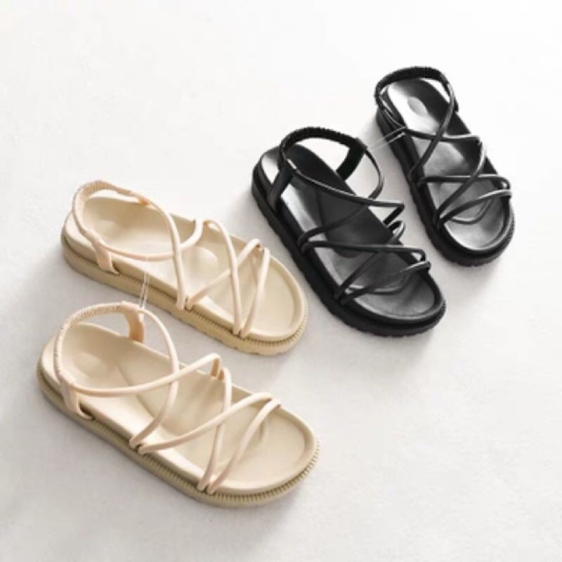 Sandal dây chéo sợi mảnh mã B5