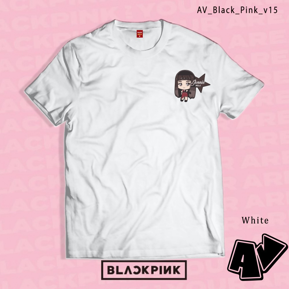 (SALE 50%) Áo thun AV Merch Blackpink tshirt Black Pink Jisoo Jennie Rose & Lisa GirlGroup cực chất