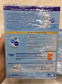 Sữa Aptamil pronutra Đức - số 2+ (600g)