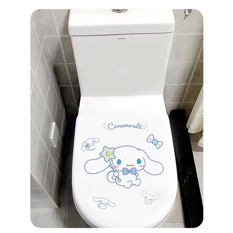 Sticker Pvc Dán Tường Chống Nước In Hình Cinnamoroll Dễ Thương Thời Trang 2022