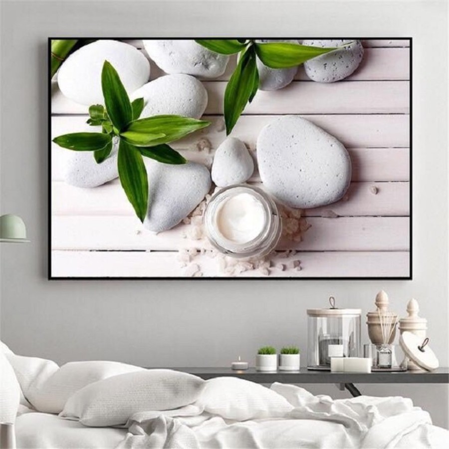 Tranh treo tường canvas 1 tấm Lala chủ đề nghệ thuật trang trí nhà đẹp kèm đinh đa năng 3 chân treo tường đa năng