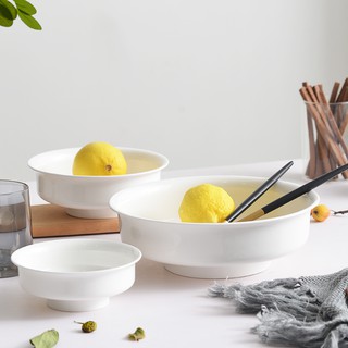 Tô Cỡ Lớn Màu Trắng Phong Cách Trung Hoa