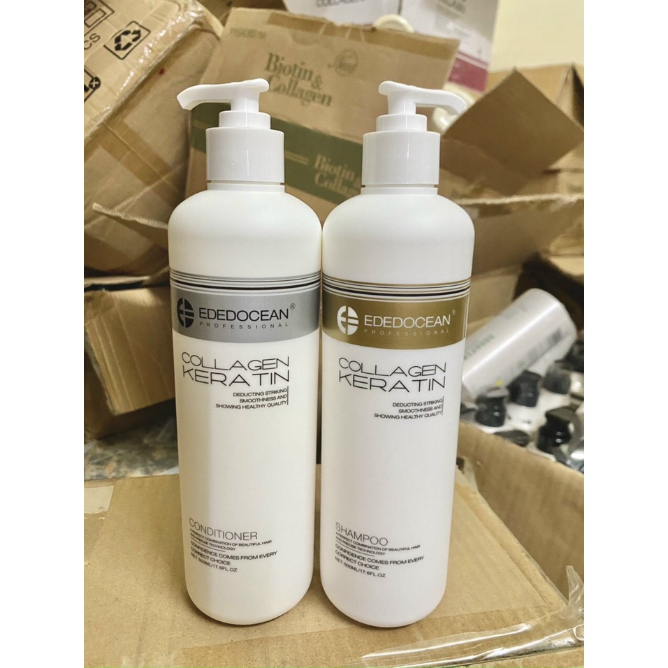 Dầu gội xả EDOCEAN mềm mượt, phục hồi tóc hư tổn