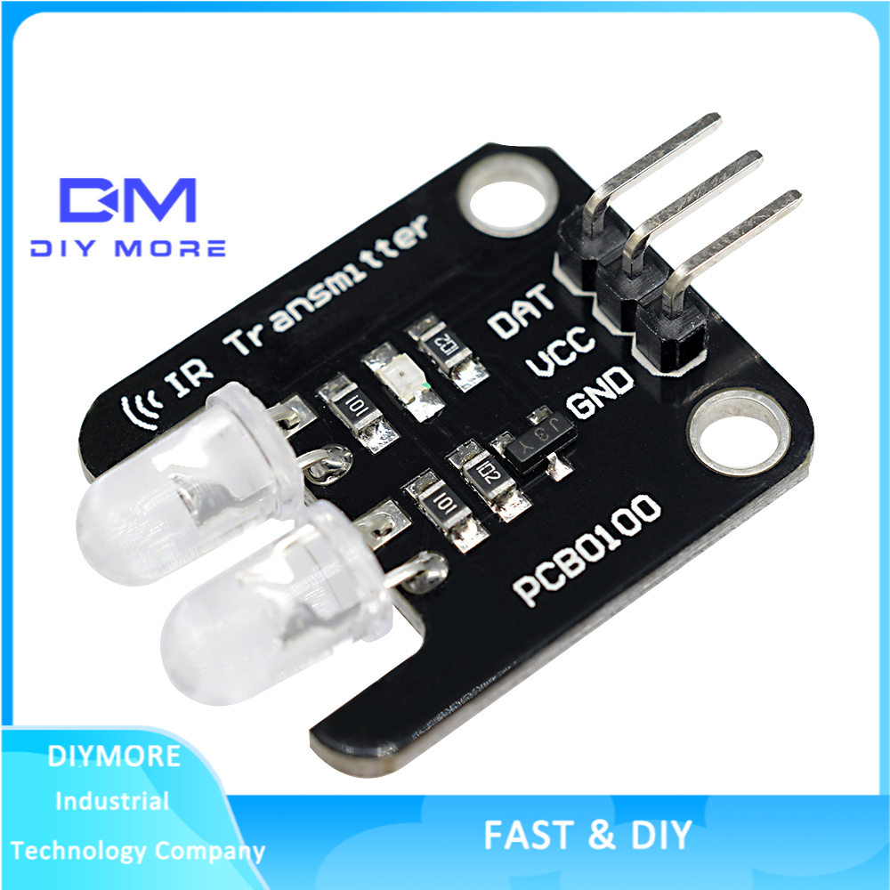 CHANNEL Mới Mô Đun Truyền Tín Hiệu Hồng Ngoại 2 Kênh 38khz Cho Arduino