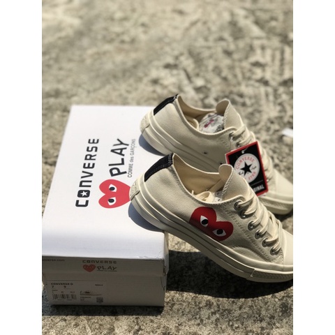 Giày Thể Thao Converse CDG PLAY Chất Lượng Cao