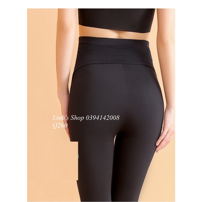 Quần Legging Bầu YoGa Tập Gym Thoải Mai Q260