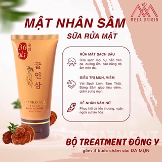 [ Chính hãng]  Sữa rửa mặt mật nhân sâm MEEA